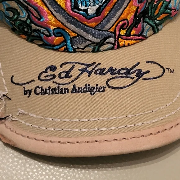 Ed Hardy Trucker baseball cap hat - Picture 2 of 9
